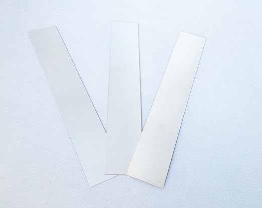 28 Gauge 6"x1" 925 Sterling Silver Sheet Stamping Blank Dead Soft Made in USA by CRAFT WIRE