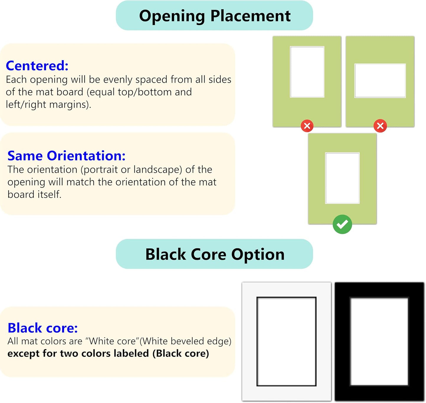 Poster Master Terracotta Matboard – 4-Ply Acid-Free Picture Mat Board with 45° Beveled Cut, Made in USA, Custom Cut to Any Size, 1/16" Thickness for Framing & Displays