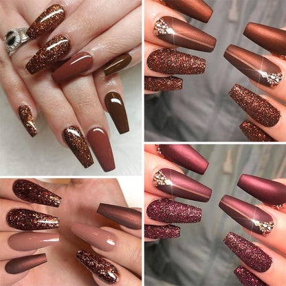 Chrome Nail Powder Metallic Mirror Effect Pigment Dust, Champagne Golden Ultra Fine Holographic Glitter Powder Reflective Pigment for DIY Gel Polish Nail Art, Resin Craft