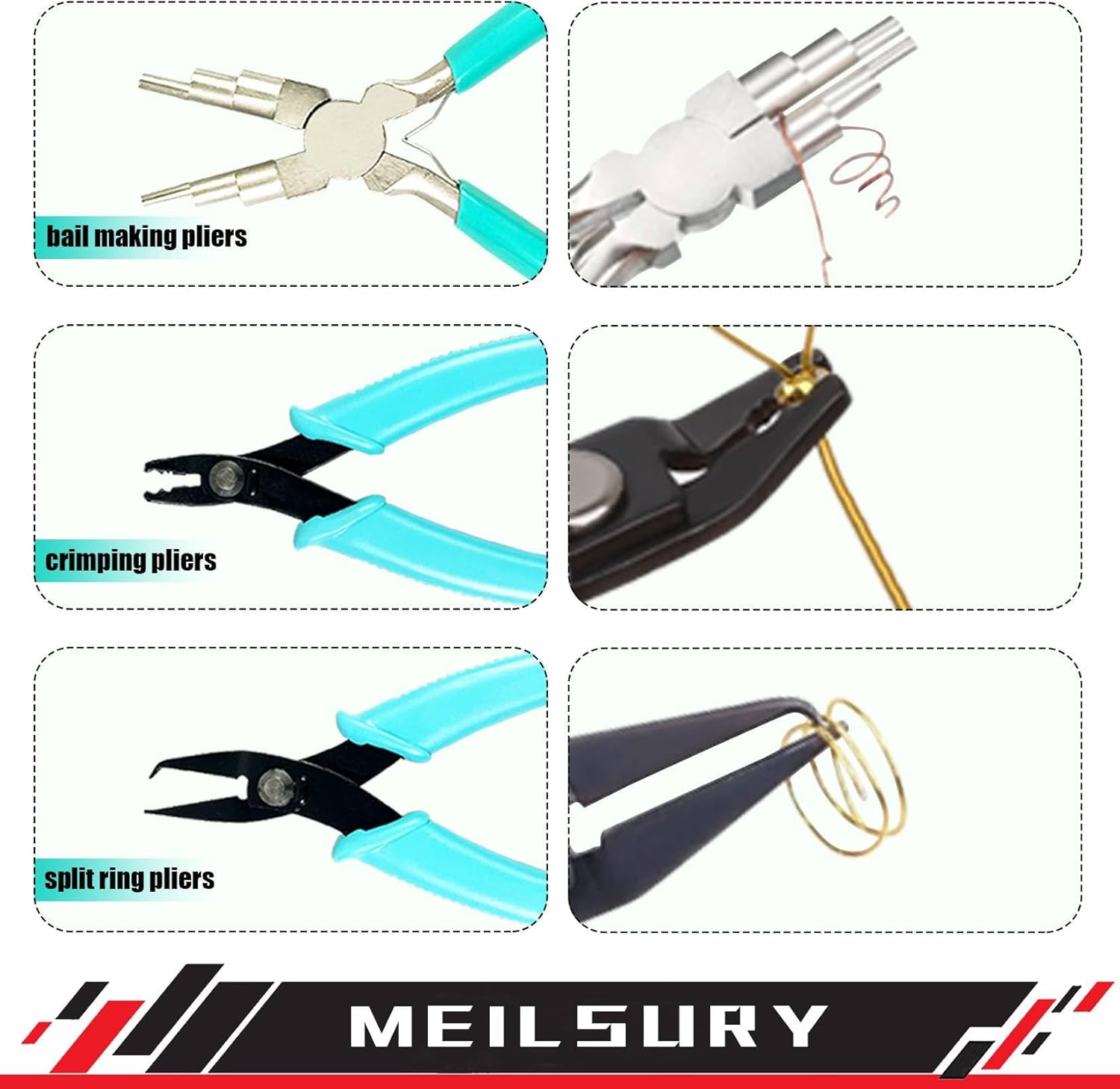11-Piece jewelry pliers set,Jewelry-making plier tools with stainless steel jewelry tweezers for crafting,beading,and repairing - Crafty Corner
