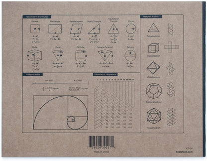 KOALA TOOLS | 2-Point Drawing Perspective Notebook (1 Unit) | 10.35" x 8", 60 pp. - Perspective Grid Graph Paper for Interior Design, Industrial, Architectural and 3D Design