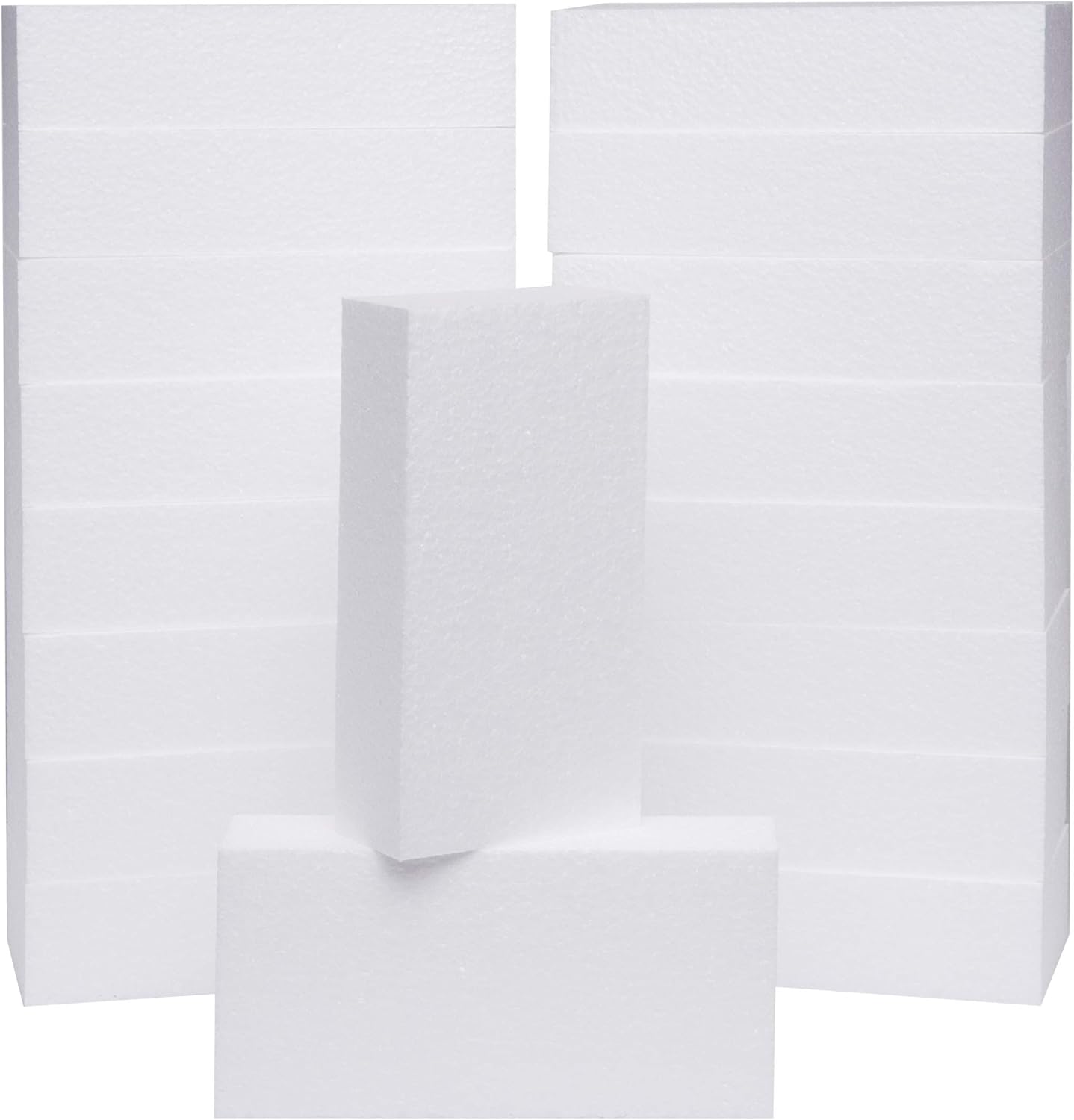 Silverlake 8x4x2 Craft Foam for Styrofoam Block Projects (18-Pack) - Crafty Corner