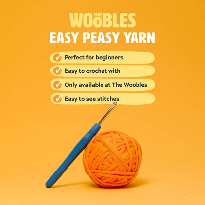 The Woobles Crochet Kit for Beginners - Easy Arts and Crafts Knitting & Crochet Animals Kit As Seen On Shark Tank - JoJo The Bunny