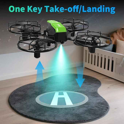 LE-IDEA Detachable Drone with Fun Competitive Mode Mini Drone with Headless Mode 360° Flips, RC Quadcopter With 2 Batteries, Assembling Educational Aircraft Easy to fly for Beginners IDEA9