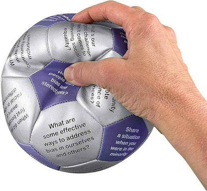 Trainers Warehouse 6" Thumball Collection, 32 Prompts for Conversation, Team Building, Relationship and Training