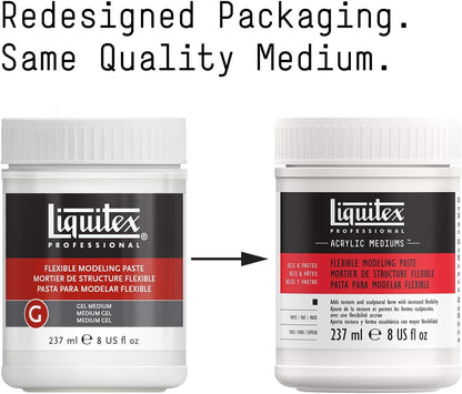 Liquitex Professional Flexible Modeling Paste, 237ml (8-oz)