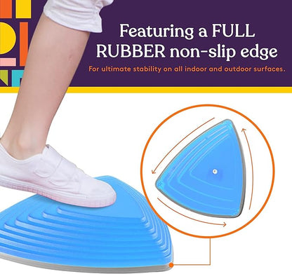 Special Supplies Stepping Stones for Kids Indoor and Outdoor Balance Blocks Promote Coordination, Balance, Strength Child Safe Rubber, Non-Slip Edging