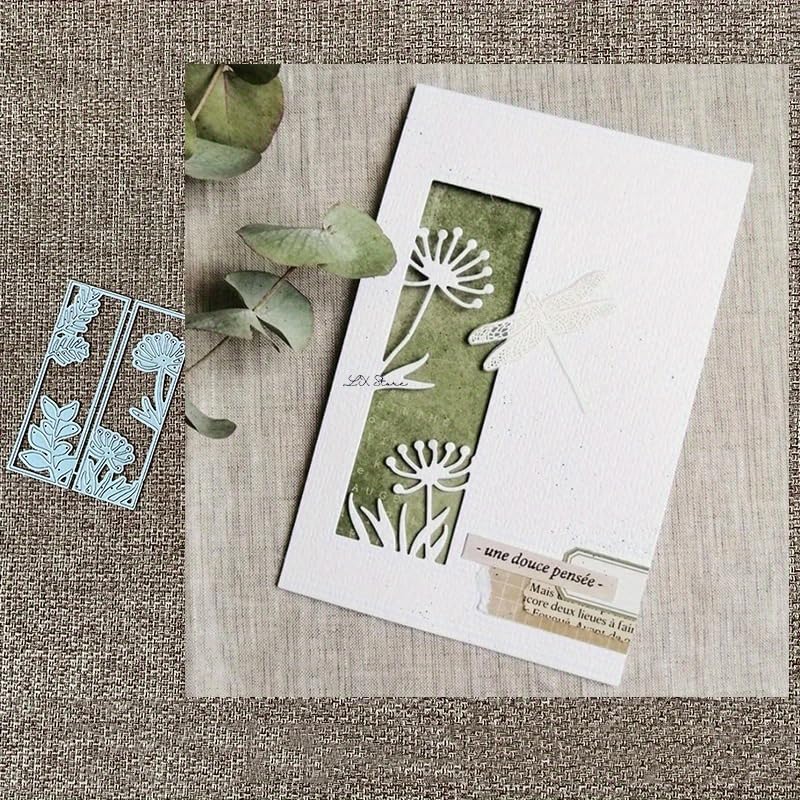 3D Backgrounds Frame Metal Cutting Die for Scrapbooking