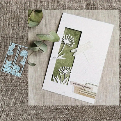 3D Backgrounds Frame Metal Cutting Die for Scrapbooking