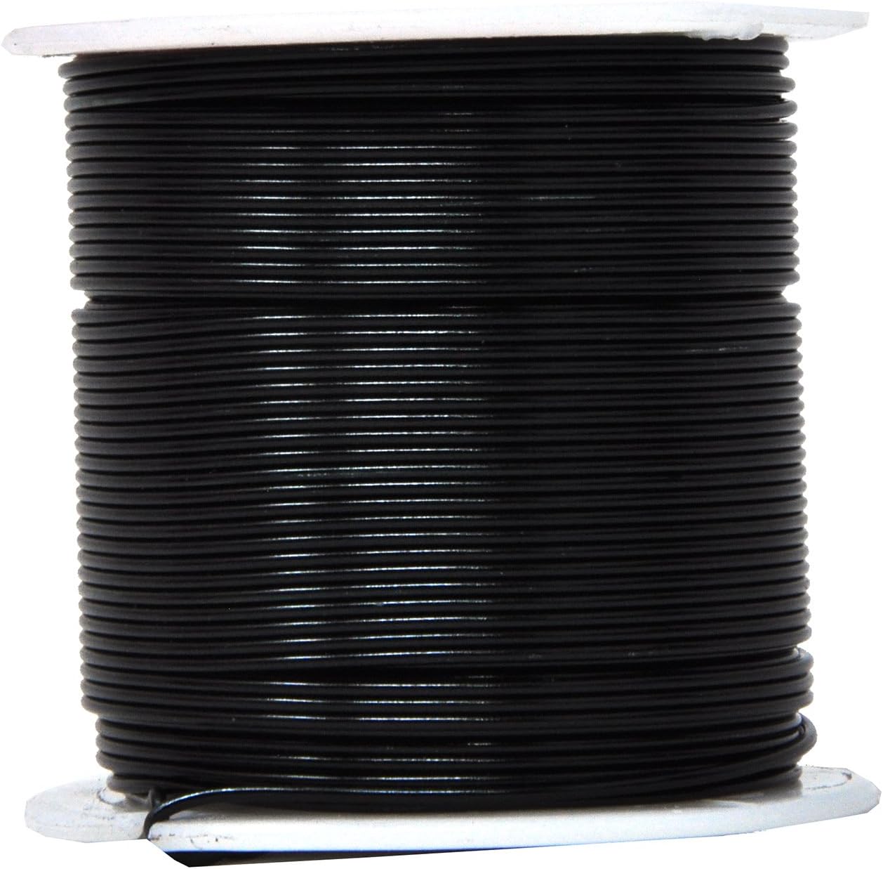 Mandala Crafts 18 Gauge Anodized Aluminum Craft Wire for Jewelry Making - 450 FT Colored Flexible Silver Black Gold Purple Red Kelly Green Wire - Bendable for Bonsai Armature Crafting Sculpting - Crafty Corner