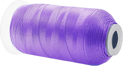 Mandala Crafts Lilac Heavy Duty Thread -1500 Yds Tex 90 Thread for Sewing Drapery Jeans Leather Hair Outdoor Marine Upholstery