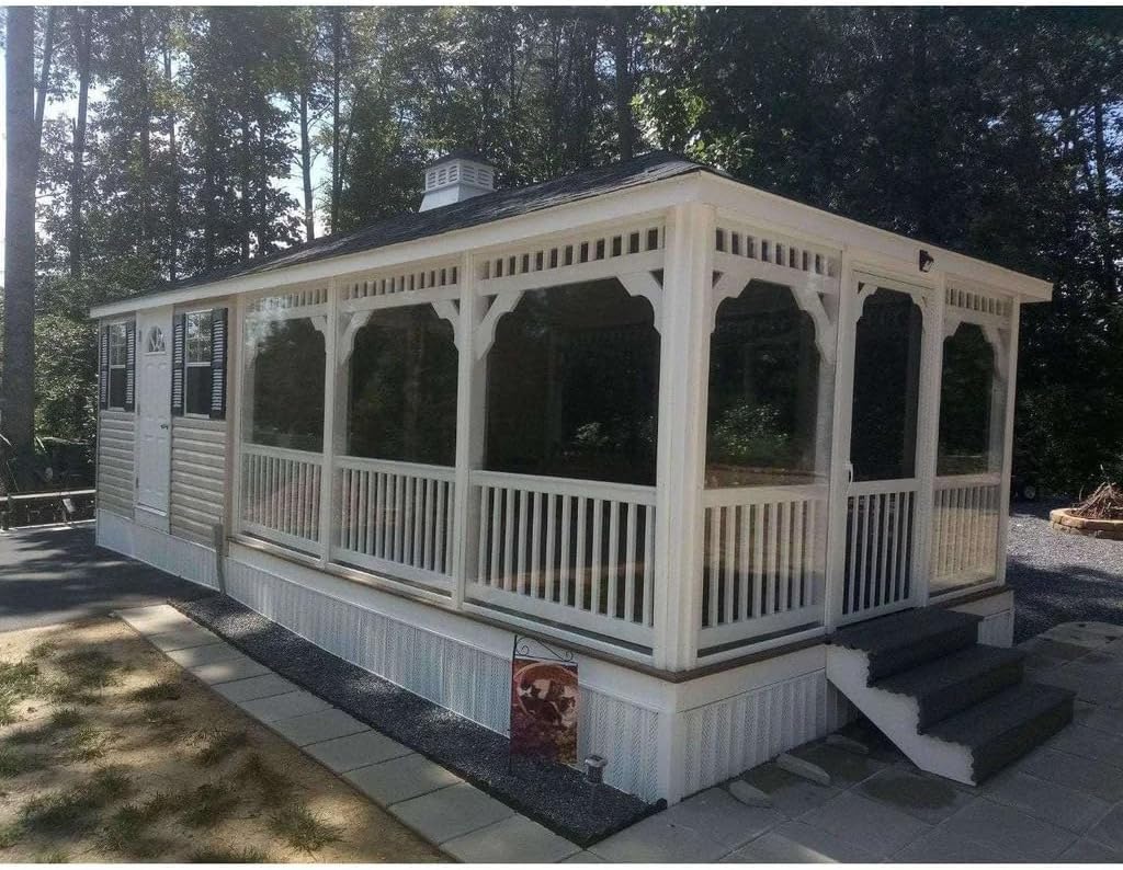 Metro Screenworks Clear Vinyl Roll (Partial) - Marine Grade Vinyl 20 Gauge Sheet - 72-in x 8 Yards - Double Polished Heavy Duty Plastic Sheeting for Windows, Boats, Greenhouse, & More