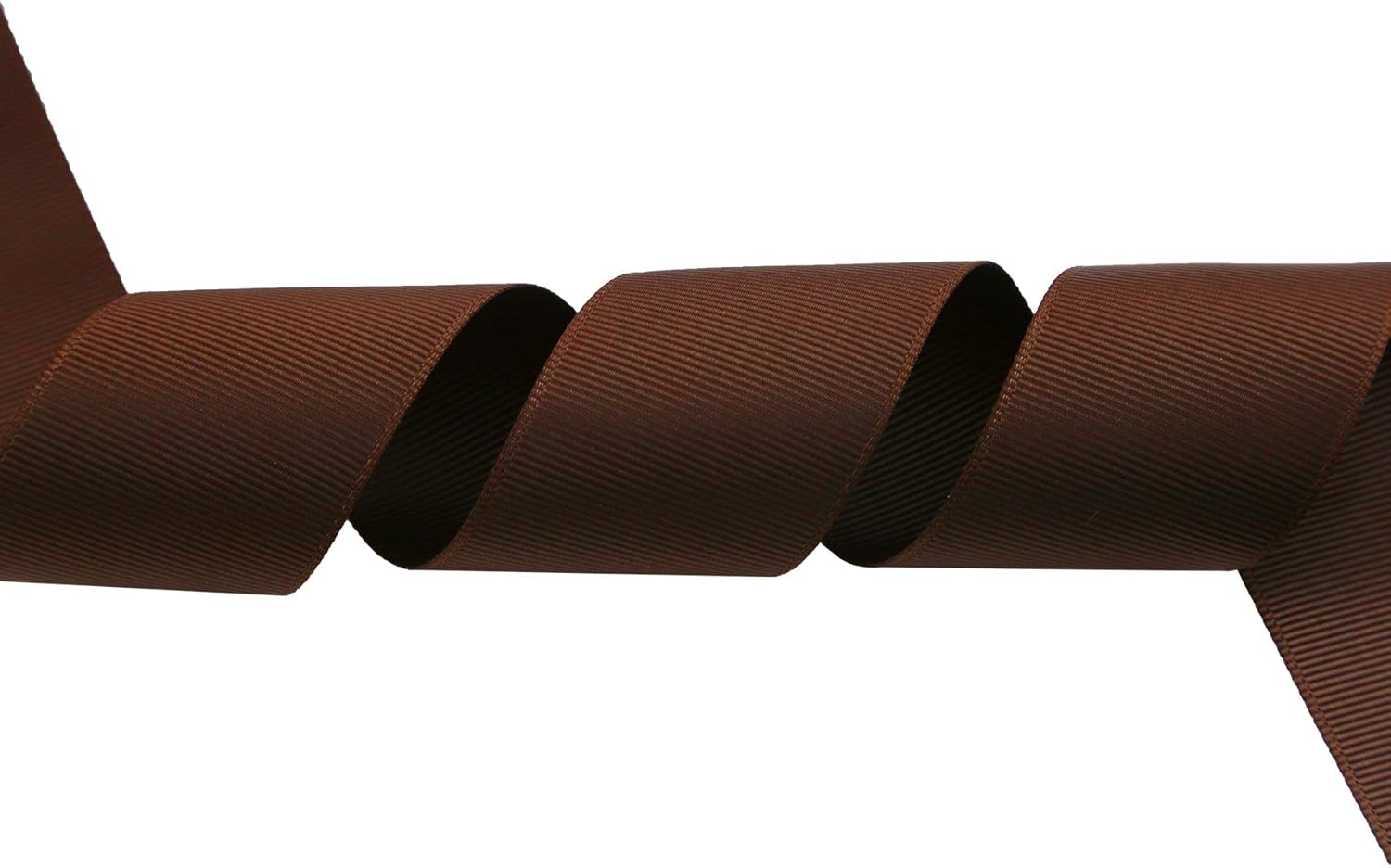 ITIsparkle 11/2" Inch Grosgrain Ribbon 25 Yards-Roll Set for Gift Wrapping Cake Decoration Party Favor Hair Braids Hair Bow Baby Shower Decoration Floral Arrangement Craft Supplies, Brown Ribbon - Crafty Corner