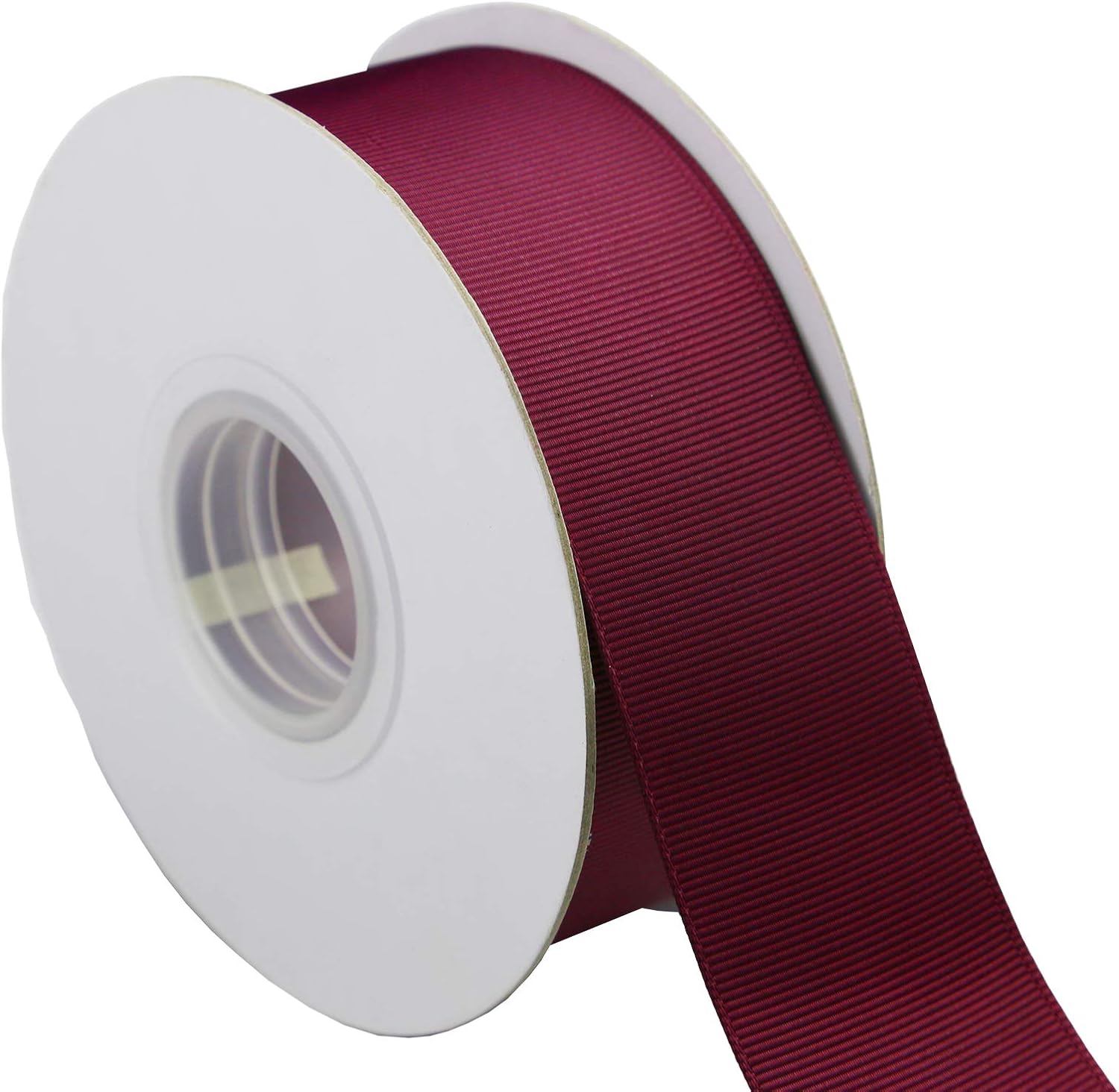 ITIsparkle 11/2" Inch Grosgrain Ribbon 25 Yards-Roll Set for Gift Wrapping Cake Decoration Party Favor Hair Braids Hair Bow Baby Shower Decoration Floral Arrangement Craft Supplies, Burgundy 277# - Crafty Corner