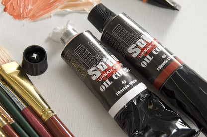 Soho Urban Artist Oil Paint - Burnt Sienna, 430 ml Can - Best Valued Oil Colors for Painting, Excellent Pigment Load