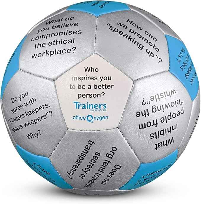 Trainers Warehouse 6" Thumball Collection, 32 Prompts for Conversation, Team Building, Relationship and Training