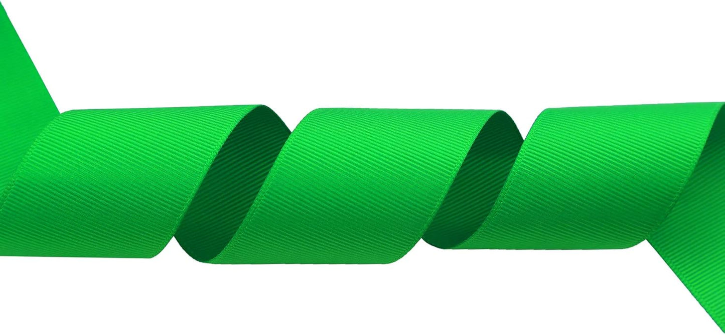 ITIsparkle 11/2" Inch Grosgrain Ribbon 25 Yards-Roll Set for Gift Wrapping Cake Decoration Party Favor Hair Braids Hair Bow Baby Shower Decoration Floral Arrangement Craft Supplies, Emerald Ribbon - Crafty Corner