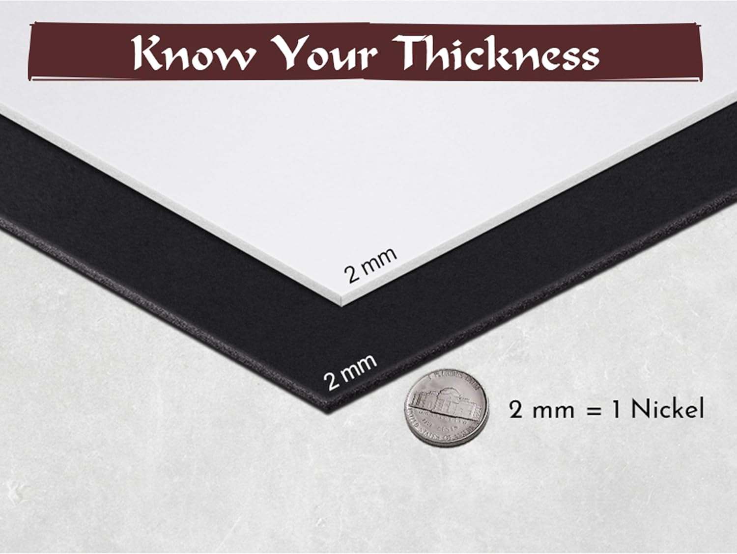 Shape Retention EVA Cosplay Foam 2mm (1mm-10mm) 14x39 inch Black or White High Density EVA Foam Sheets. Premium 85 kg/m3 Heat Shape Material for DIY Convention or Halloween Costumes by The Foamory - Crafty Corner