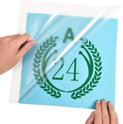 RENLITONG Green HTV Iron on Vinyl 12Inch by 10ft Roll Heat Transfer Vinyl for T-Shirt HTV Rolls for All Cutter Machine - Easy to Cut & Weed for Heat Transfer Design