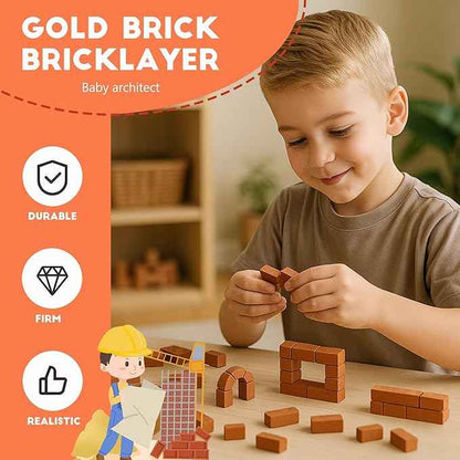 Brick and Mortar Construction Set, DIY House Building Kit for Kids, Realistic Mini Bricks STEM Building Toy, Creative Engineering Toy for Boys and Girls