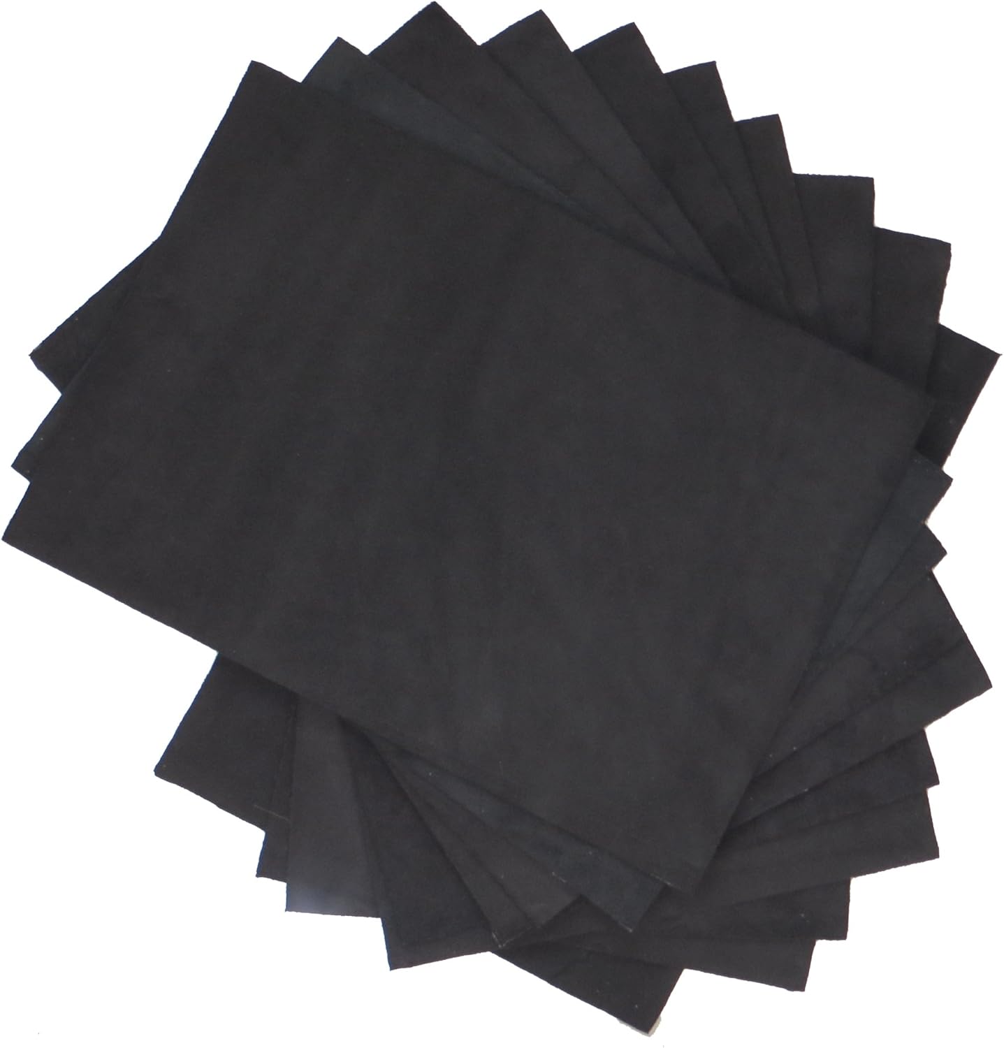 Premium Quality Suede Sheets 8.5"x12" with Super-Strong self-Adhesive Backing. Ideal for Making Peel-and-Stick (self-Stick, Stick-on) Soles for Dance Shoes, [SUEDE-DIY-r01]. - Crafty Corner