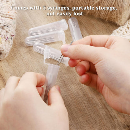 50 PCS Universal Sewing Machine Needles Size 90/14 Heavy Duty Regular Point Machine Needles Quilting Embroidery Machine Needle Compatible with Singer Brother Janome