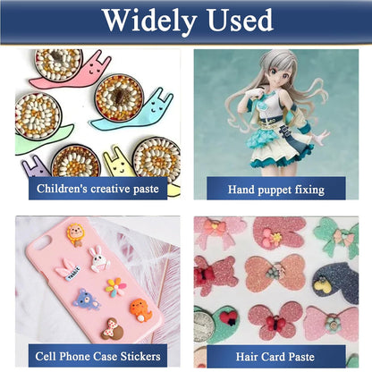 Adhesive Stick dots Two-Sided Sided Mounting Putty Stick Tack for Wall Hanging Crafts Balloons Festival Party Decorations,Clean Removable(0.39"*0.78"-400)