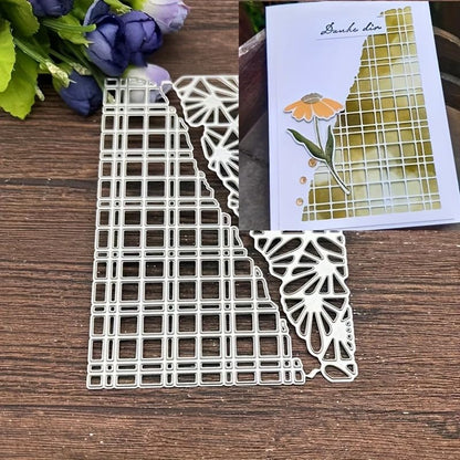 3D Backgrounds Frame Metal Cutting Die for Scrapbooking
