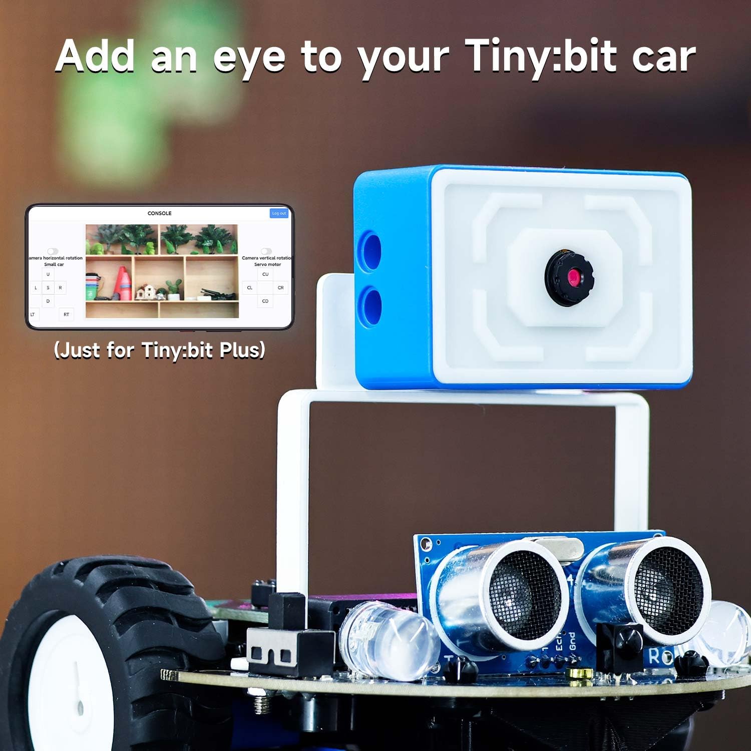 Yahboom Micro:bit Start Robot Kit with ESP32 Camera HD Video App Control for 8+ DIY Programmable STEM Education Toy Car with Tutorial Super Cost-Effective (with v2) - Crafty Corner