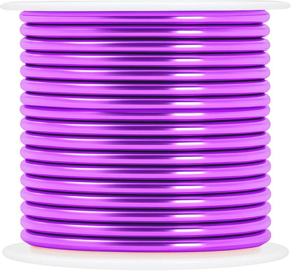 Mandala Crafts 14 Gauge Anodized Aluminum Craft Wire for Jewelry Making – 330 FT Colored Flexible Silver Lavender Purple Pink Ice Blue Turquoise Wire - Bendable for Bonsai Armature Crafting Sculpting - Crafty Corner