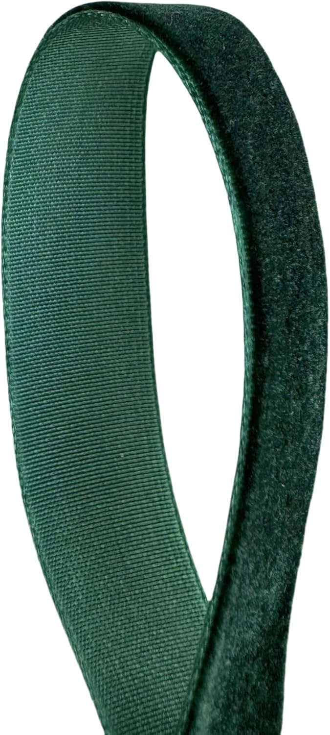 Vintage Hunter Green Velvet Ribbon, 5/8 Inch X 25Yd - Crafty Corner
