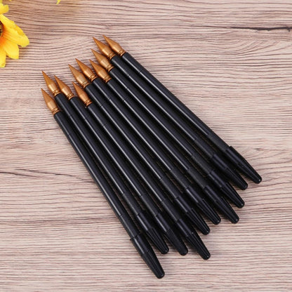 Scratch Painting Pens Set 10 Pcs Dual Tip Stylus Pens 6.29 Inch for Detailed Scratchboard Art and DIY Crafts with Comfortable Grip