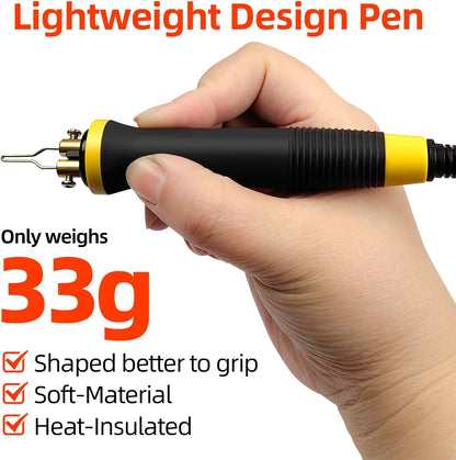 Wood Burning Tool, Wood Burner kit Pen 200~750℃, Wood Burning kit with Digital Thermometer Temperature Adjustable Temperature, 2 pyrographic Wood Burning pens, 36 Wood Burning Pen Tips - Crafty Corner