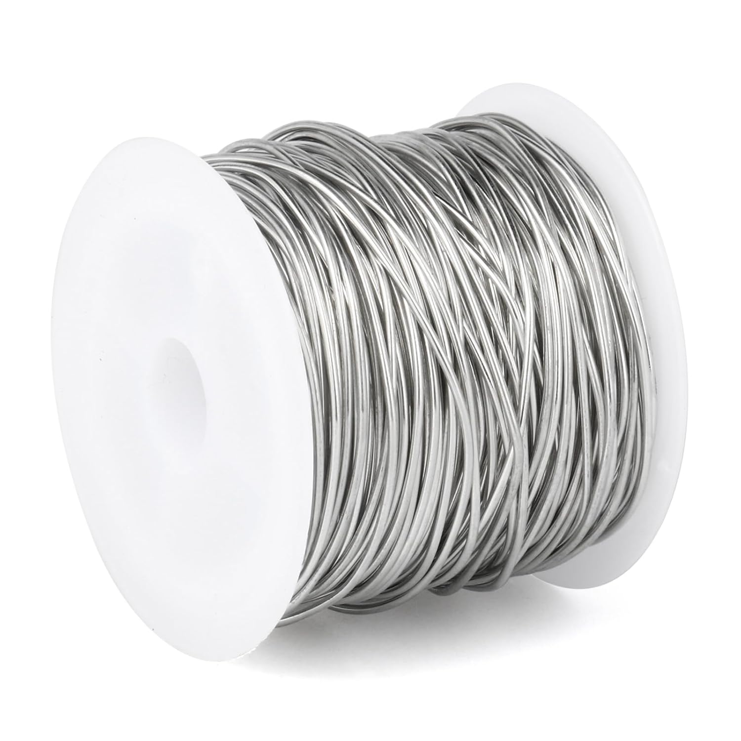 164FT Jewelry Wire 22 Gauge Tarnish-Resistant Copper Beading Wires Roll Bulk for DIY Crafts Jewelry Making, Silver Wire - Crafty Corner