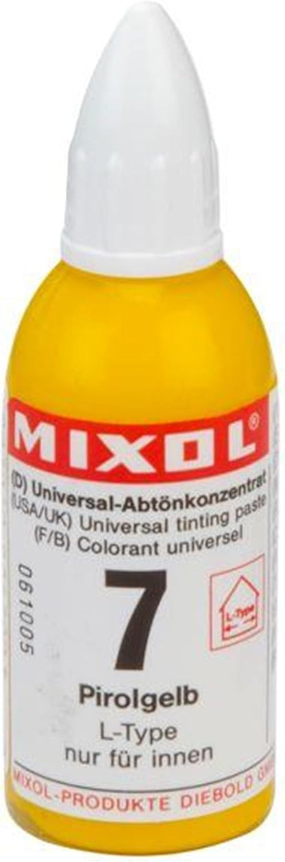 Mixol Universal Tints, Canary Yellow, #07, 20 Ml