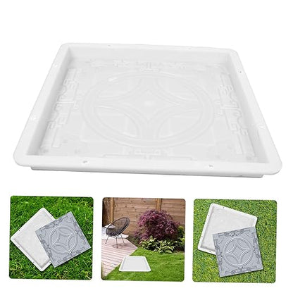 Abaodam Garden Concrete Paving Mold DIY Stepping Stone Kit Square Paver Brick Mould