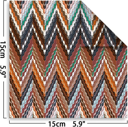 Origami Paper Kit Dobule Sided 100 Sheets 100 Colors 6 Inch Japanese Chiyo Square Easy Fold Arts Crafts DIY Handwork Origami Papers Beginner Cloth Rock Color - Crafty Corner
