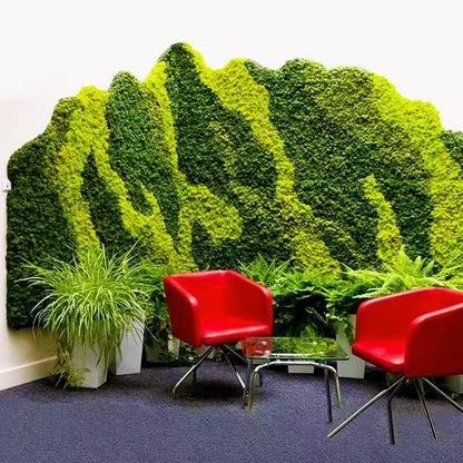 Preserved Reindeer Moss Natural Green DIY Kit Gardenning Art Wall Decor Florist Decor Easter Table Decor Wedding (13.5981 Ounce)
