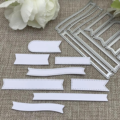 3D Backgrounds Frame Metal Cutting Die for Scrapbooking