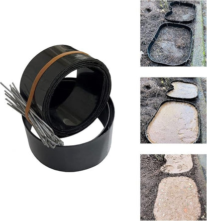 AUTUMN Made in USA Set of Flexible Custom Stepping Stone Maker, Concrete Molds, Garden Paths Molds, Concrete Walkway Molds