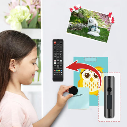 Thaibear Magnetic Strip, Flexible Magnetic Tape with Adhesive Backing (16 Pack, 3" x 1") Strong Adhesive Magnetic Strips for DIY, Crafts, Fridge - Sticky Magnet Tape Strip for Wall