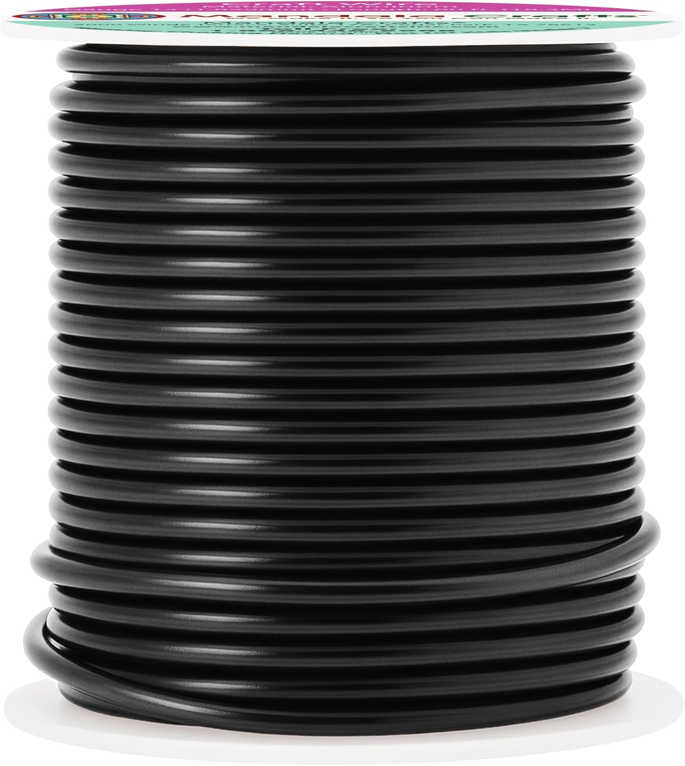 Mandala Crafts 13 Gauge Anodized Aluminum Craft Wire for Jewelry Making - 240 FT Colored Flexible Neutral Wire - Bendable for Bonsai Armature Crafting Sculpting - Crafty Corner