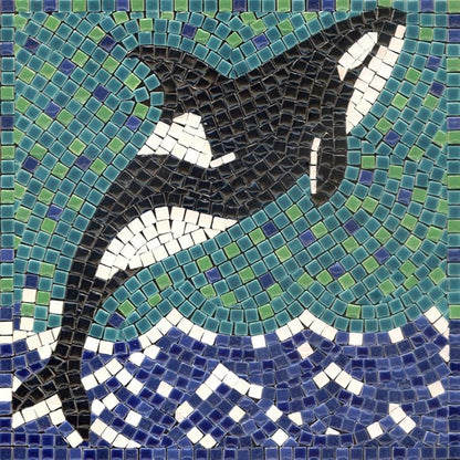 Create Beautiful Mosaic Tile Patterns with Our Kit for Adults, Square 20cm 7inch Orca