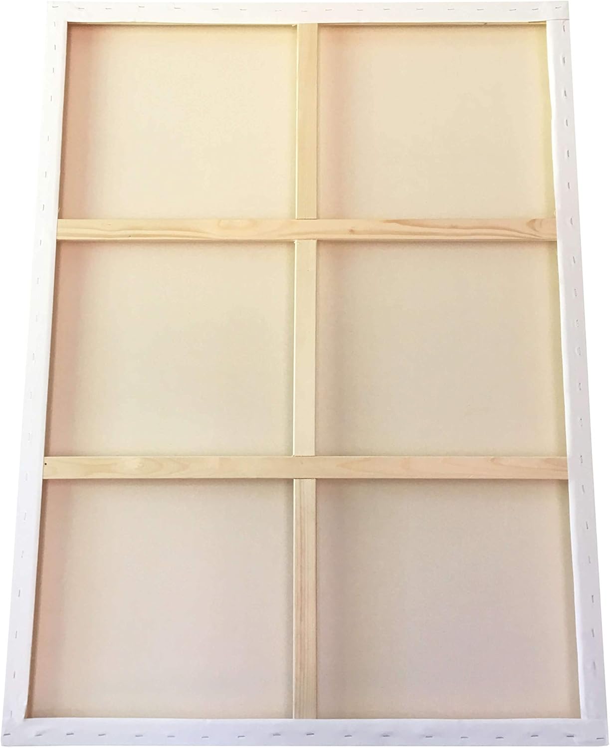 milo Stretched Artist Canvas | 60 x 72 inches | 2 Pack | 1.5” inch Thick Gallery Profile | 15 oz Primed Large Canvases for Painting, Ready to Paint Art Supplies for Acrylic, Oil