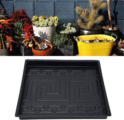 Concrete for Stepping Stones, Reusable Plastic Concrete Forms, Durable ABS Garden Path Mold with Decorative Pattern, DIY Home and Patio Decoration Kit