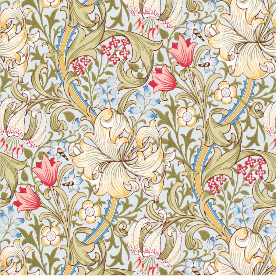William Morris Cocktail Napkins Floral Decorative for Decoupage (50 Count)