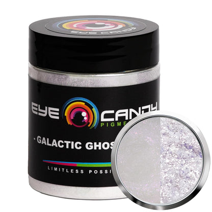 Eye Candy Premium Mica Powder Pigment “Galactic Ghost Violet” (25g) Multipurpose DIY Arts and Crafts Additive | Woodworking, Bath Bombs, Resin, Epoxy, Soap, Nail Polish (Galactic Ghost Violet, 25G)