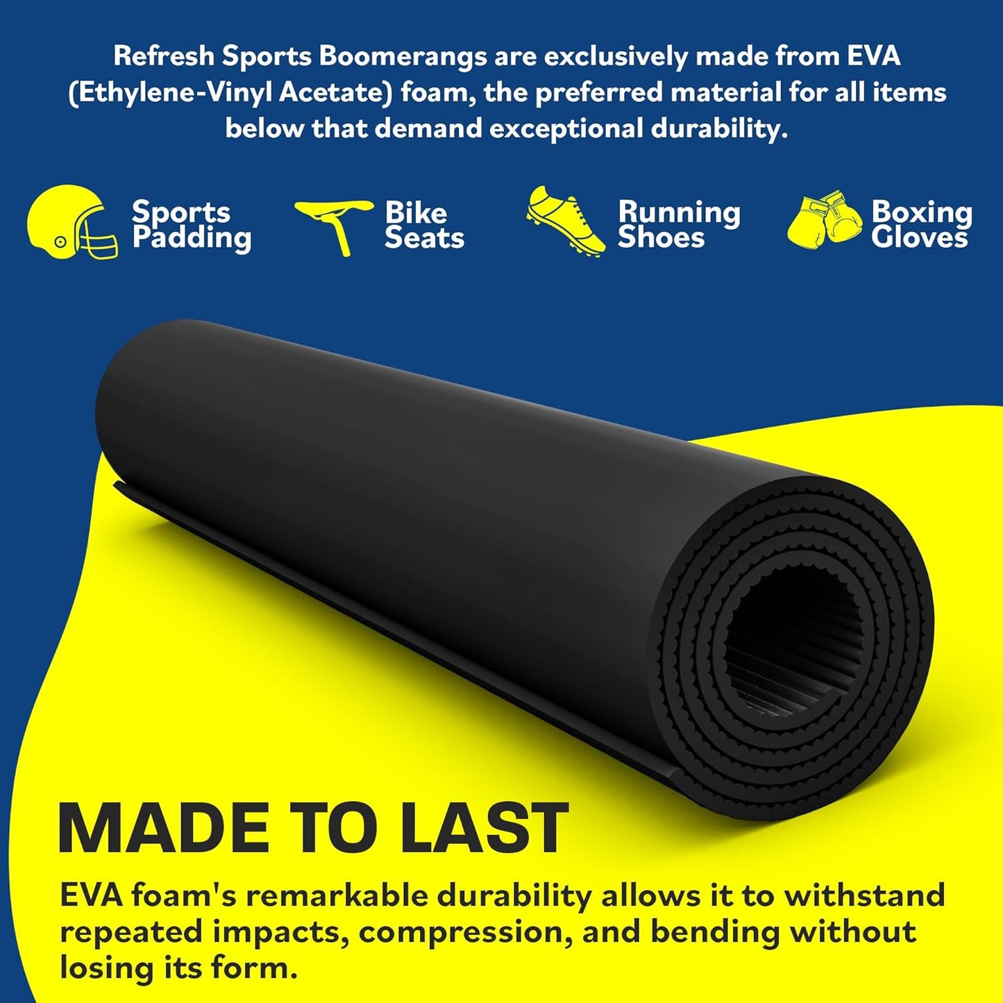 Boomerang for Adults & Kids - Fun Easy to Throw Boomerangs That Really Work - Soft to Catch Best Stocking Stuffer Gifts for Boys & Girls - Outdoor Gifts for Men & Women - 2025 Gift Idea for Teen Boys