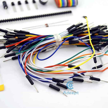 Adeept Project LCD 1602 Starter Kit for Raspberry Pi 4 3 2 Model B+ B Servo Motor Relay Beginner Small DIY Kit Compatible with Raspberry Pi 2b+ with PDF Guidebook User Manual (Pi NOT Included)