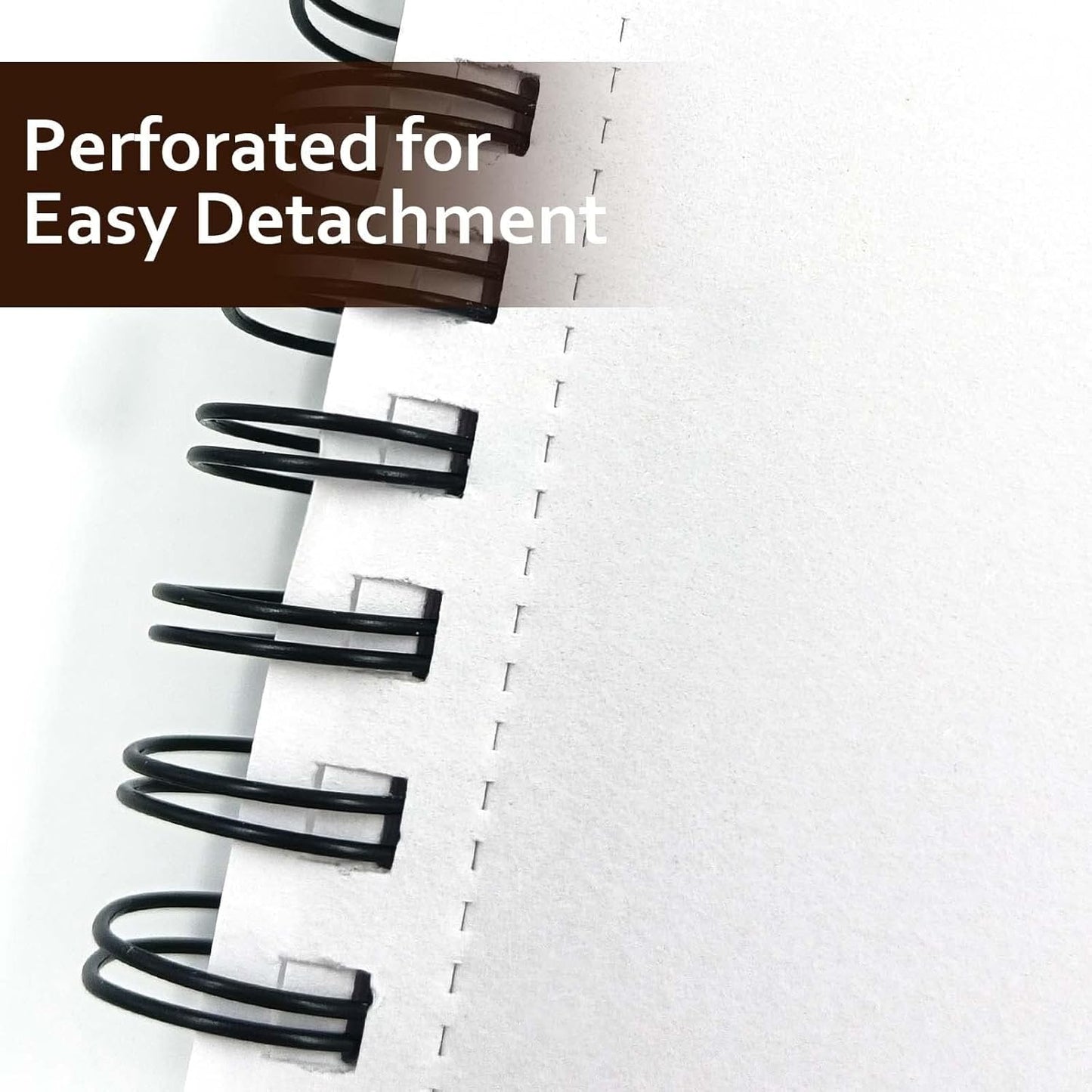 JOY SPOT! 9x12 Inch Sketch Book, Pack of 2, 200 Sheets (68 lb/100gsm), Spiral Bound Artist Sketch Pad for Artist Pro & Amateurs | Marker Art, Colored Pencil, Charcoal for Sketching